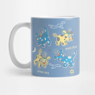 Space Cats and Dogs Mug